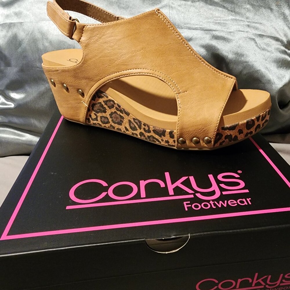 Corkys wedge sandals